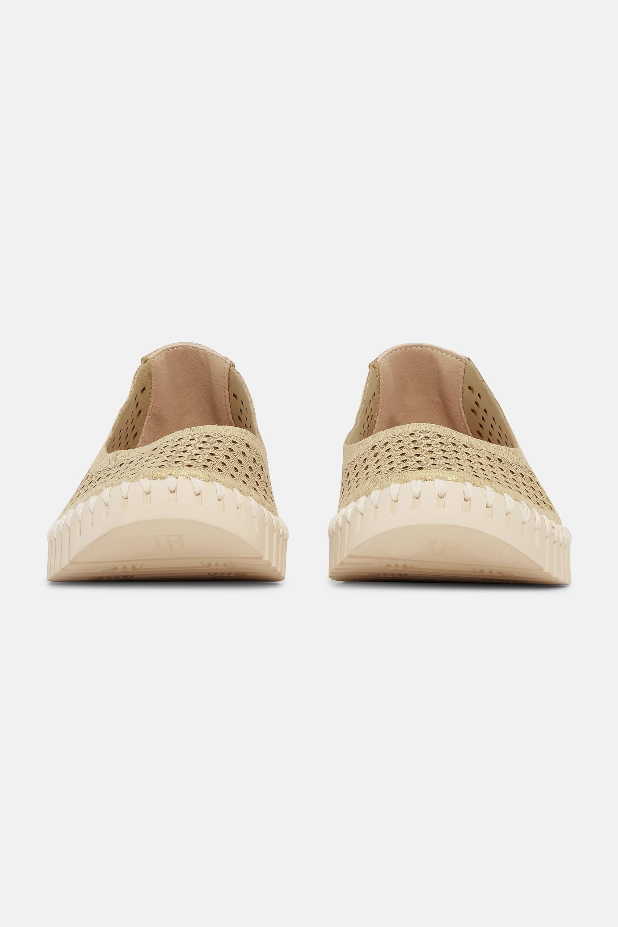 Tulip Chaussures Brillantes - Platin Pearled Ivory